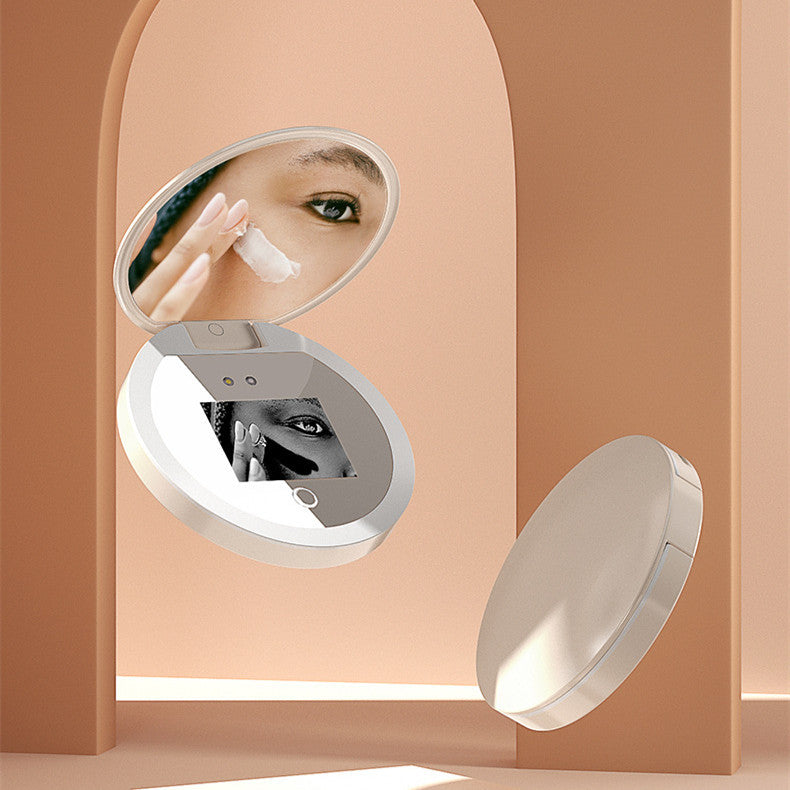 UV camera LED compact mirror