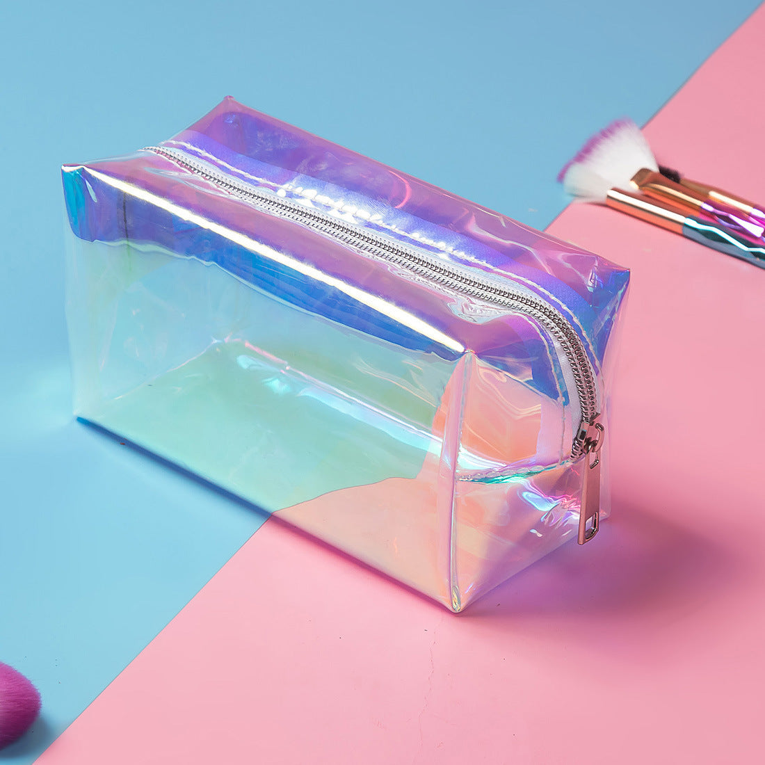 BEACH TREATS CLEAR POUCH