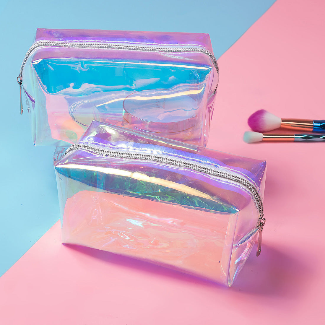 BEACH TREATS CLEAR POUCH