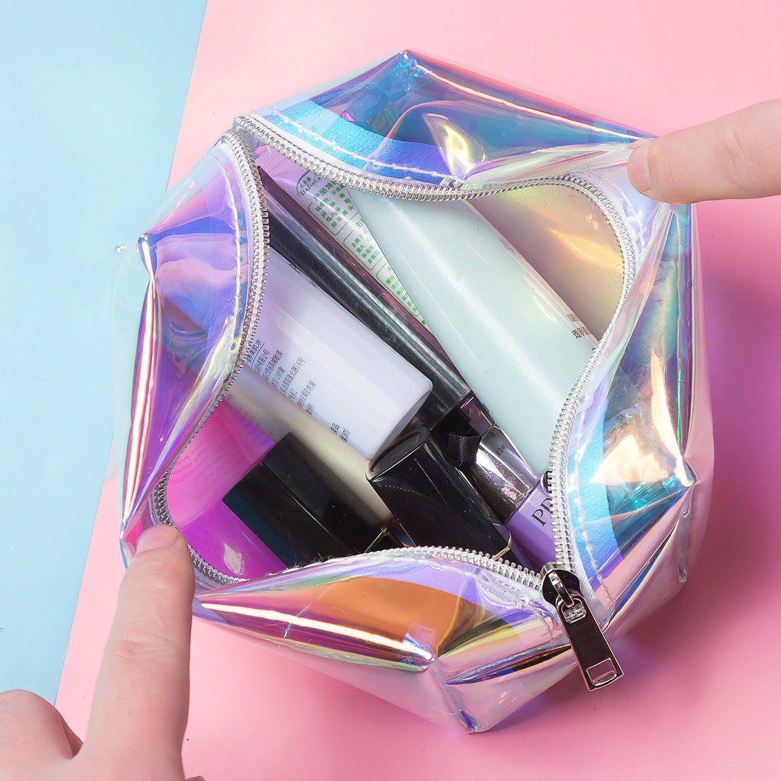 BEACH TREATS CLEAR POUCH