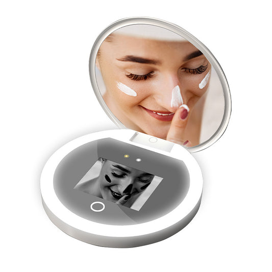 UV camera LED compact mirror